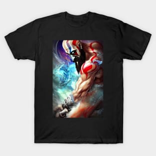 GOW KRATOS GRAFFITI STYLE T-Shirt